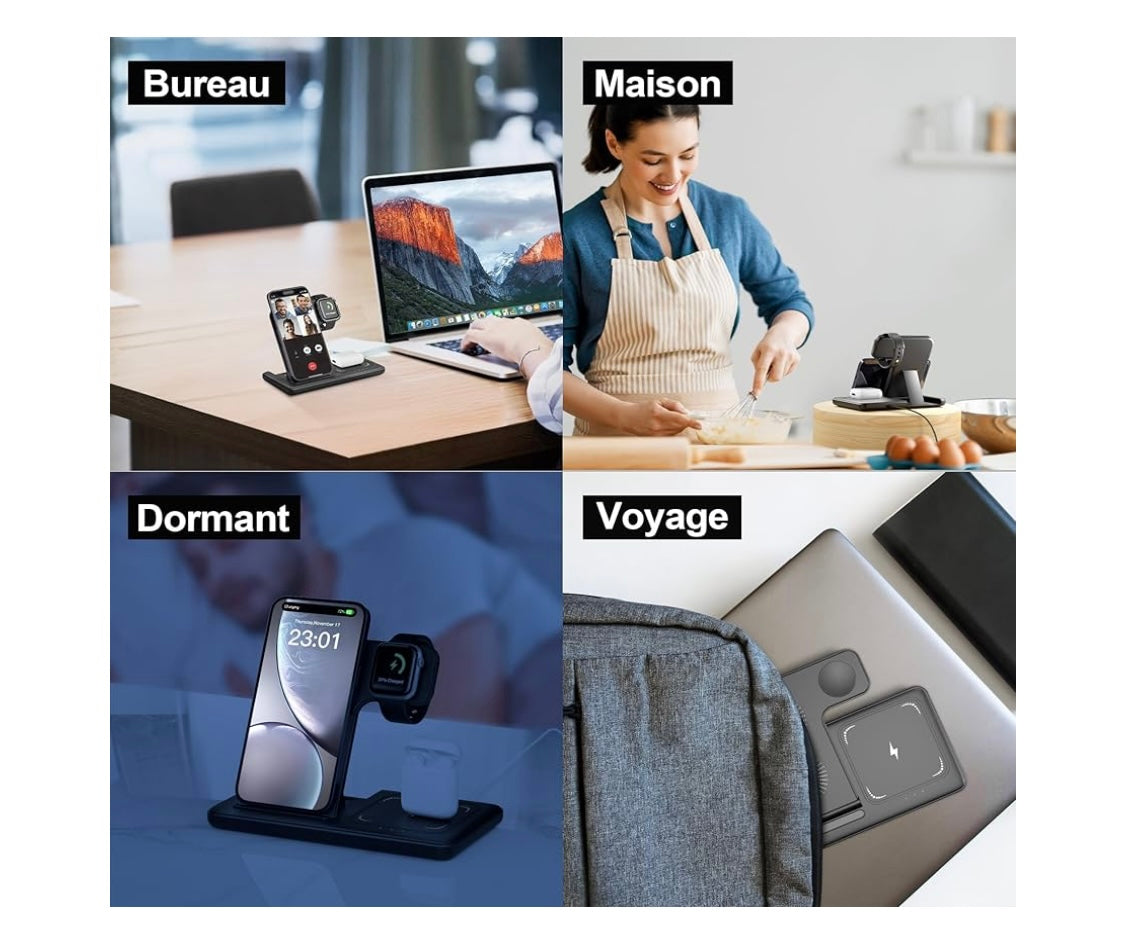 Chargeur S/Fil induction 3/1 -5.000 F