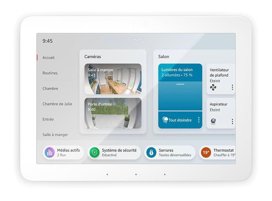 Echo Hub avec Alexa (écran contrôle maison connectée) -20.000F