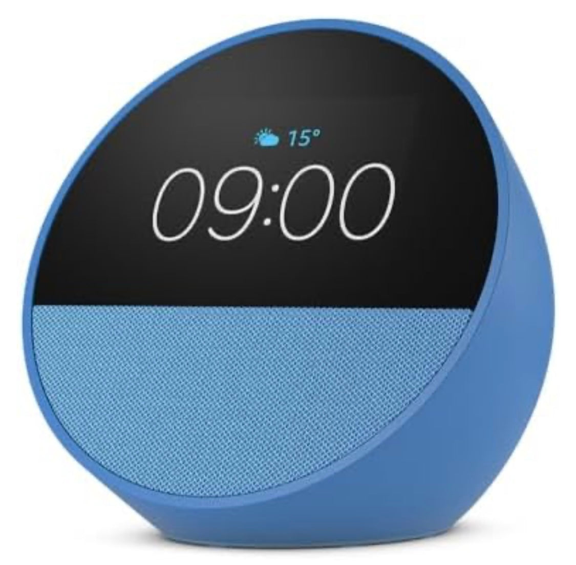Echo Spot Réveil/Enceinte Connecté Bleu avec Alexa -20.000F