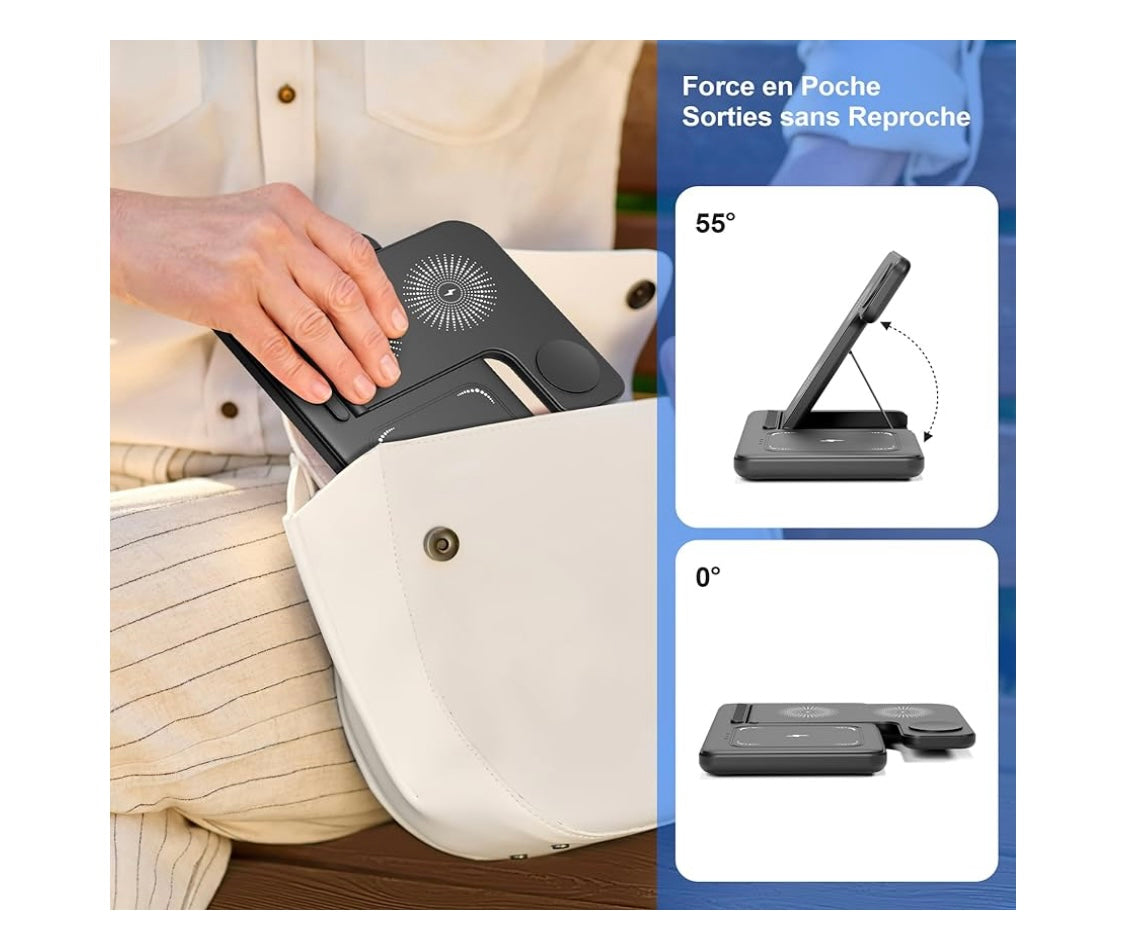 Chargeur S/Fil induction 3/1 -5.000 F