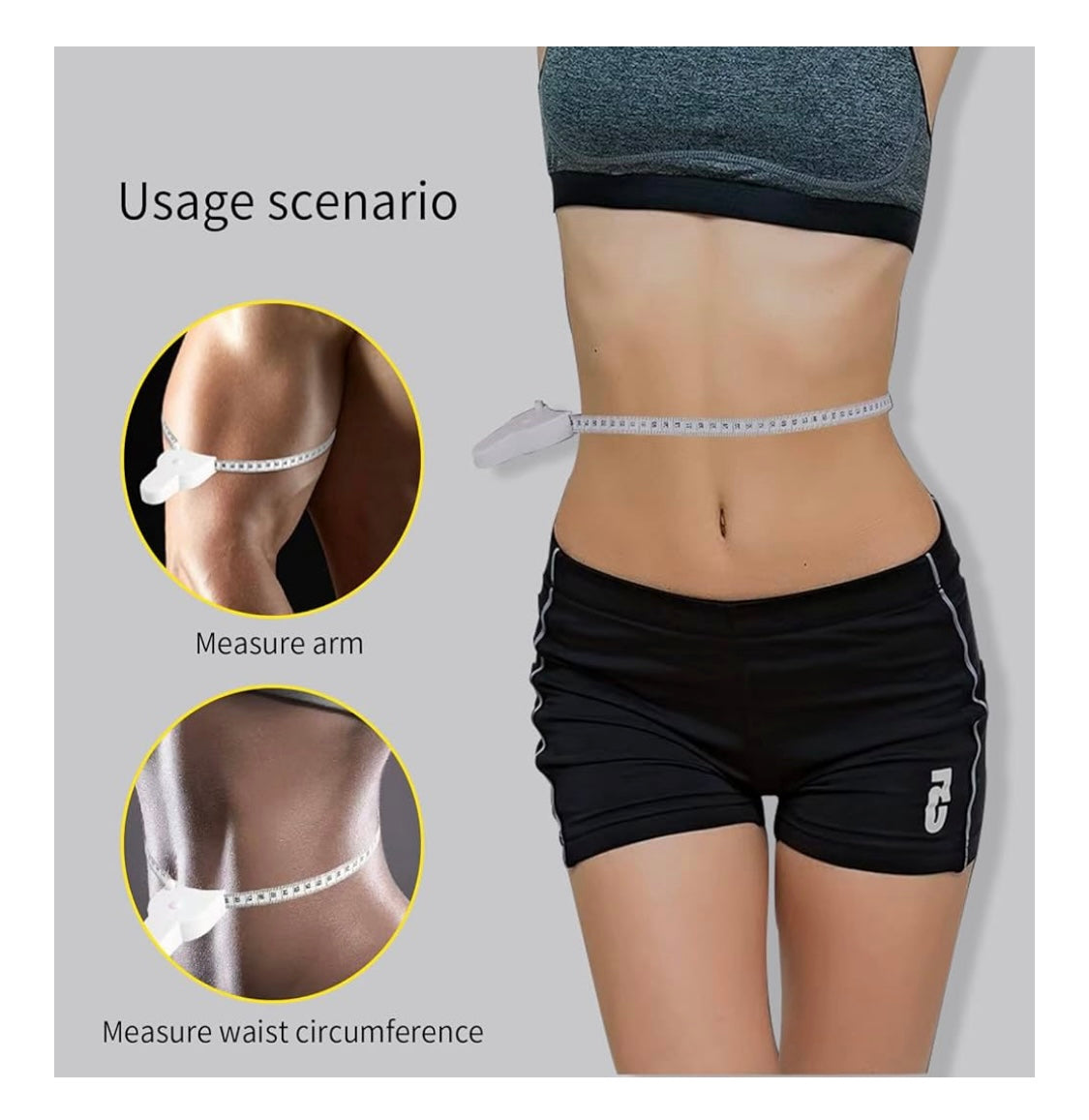 Metre ruban à mesurer corporel 150cm  -2.000F