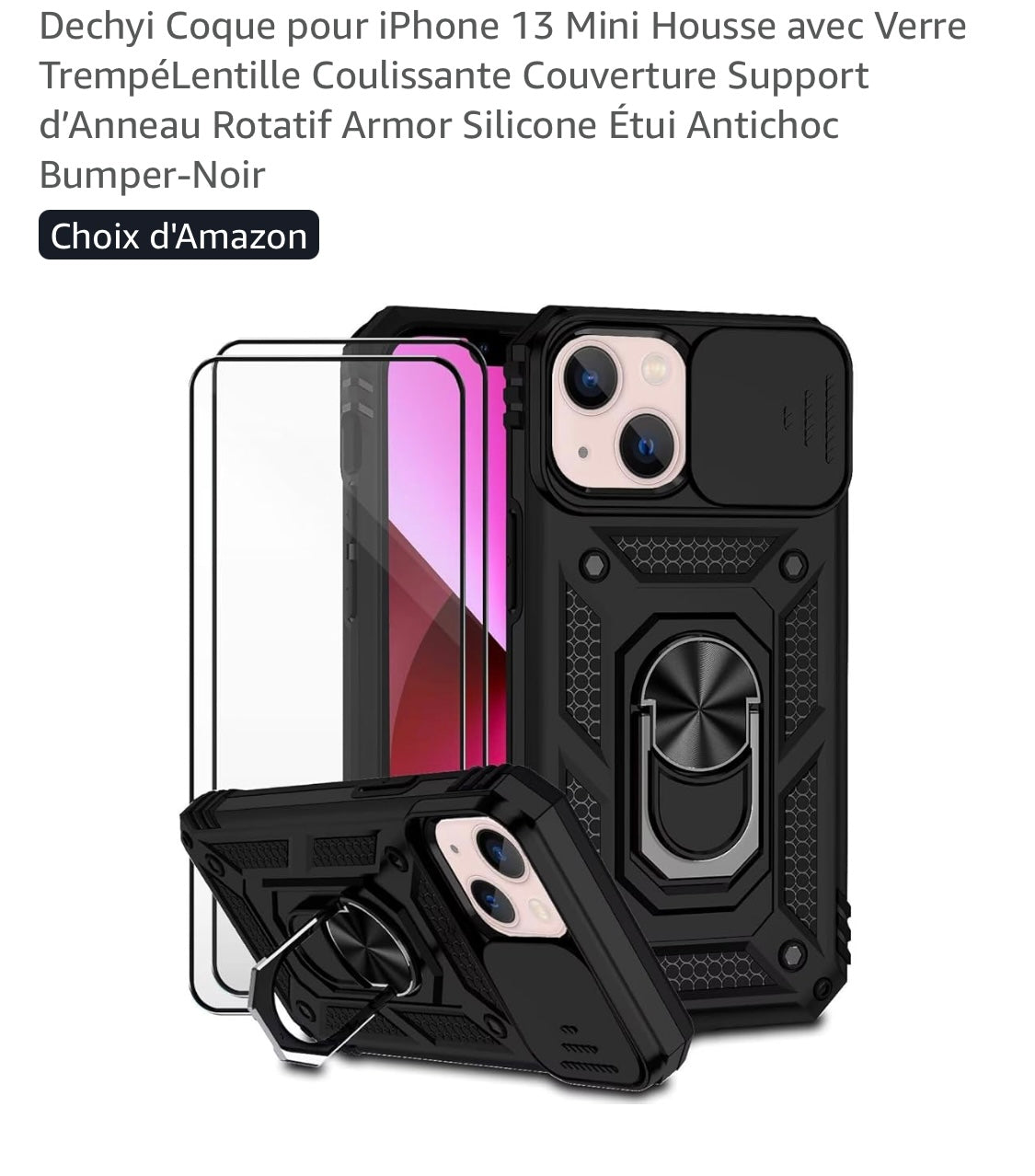 iPhone 13 mini 256 Go bleu 5g/Lte + Coque/verre protection (1ère main !!!)