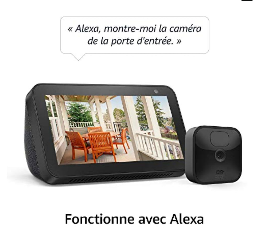 Blink Outdoor pack 4 Caméras autonomes Wifi + Sync module 2 (surveillance extérieure) iOS/Androïd -50.000F