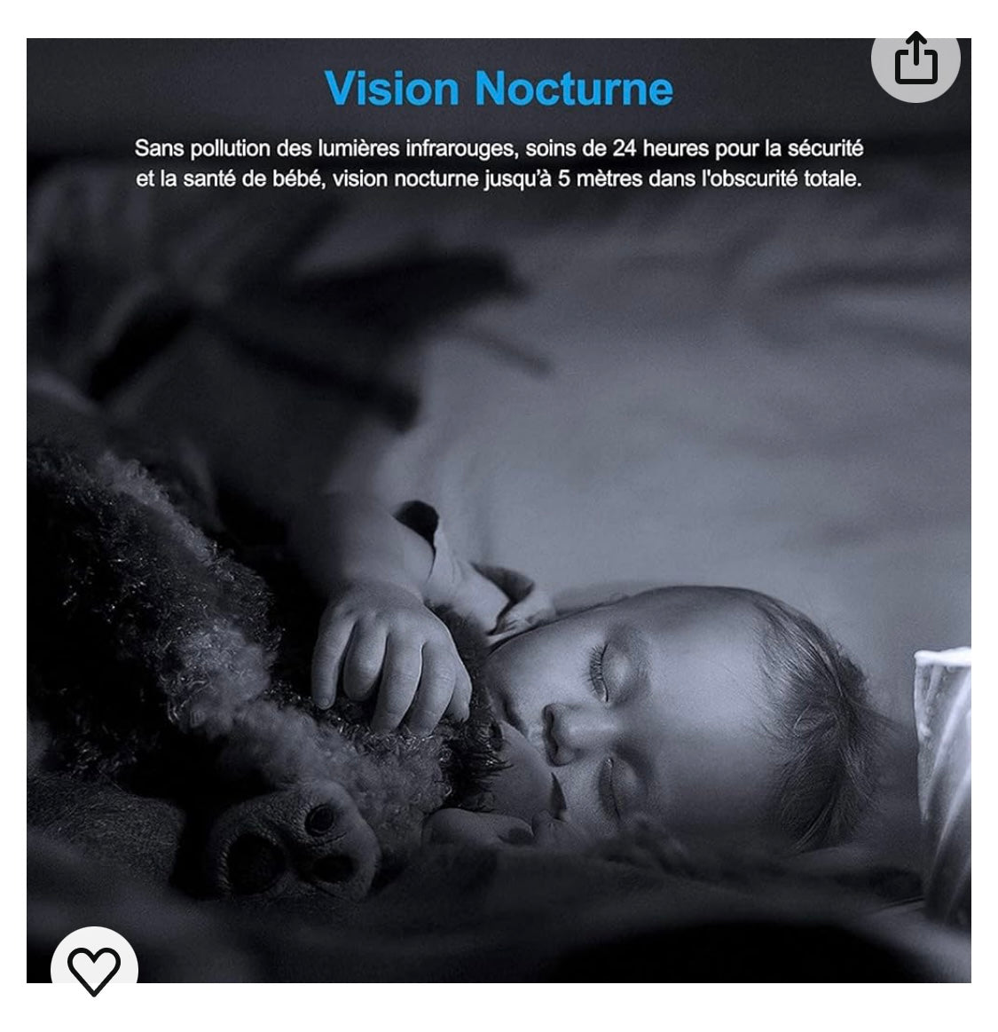 Caméra IP de Surveillance Wi-Fi wireless -19.900 F