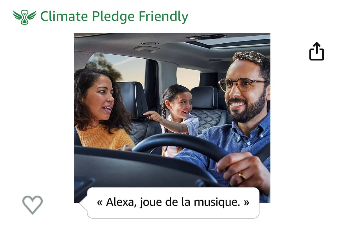 Echo auto 2 avec Alexa iOS/Androïd -20.000 F