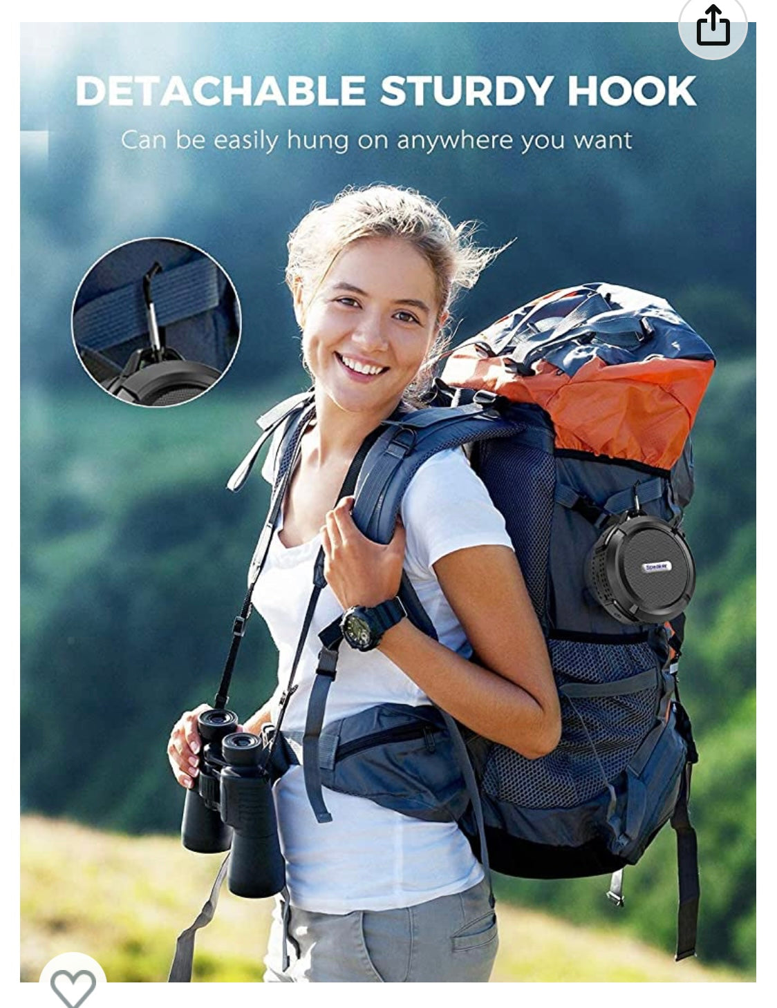 Enceinte Bluetooth 5.2 Etanche -5.000F