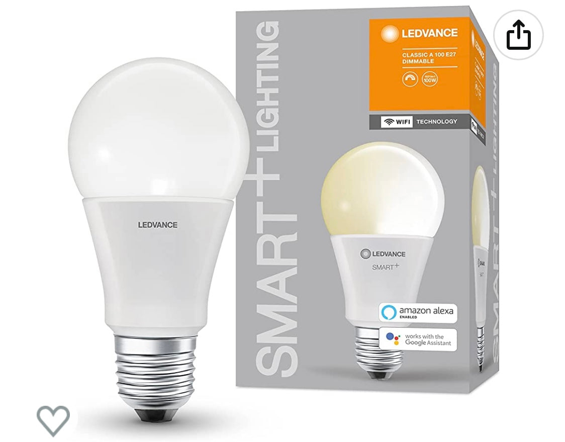 Ampoule connectée Wifi iOS/Androïd -5.000F