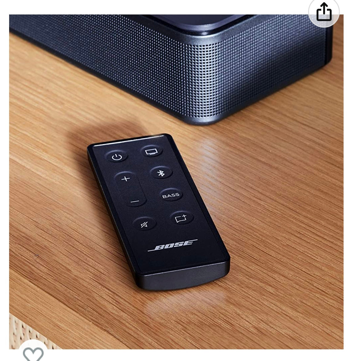 Bose Solo Soundbar II Barre de son TV + Echo Input -50.000 F