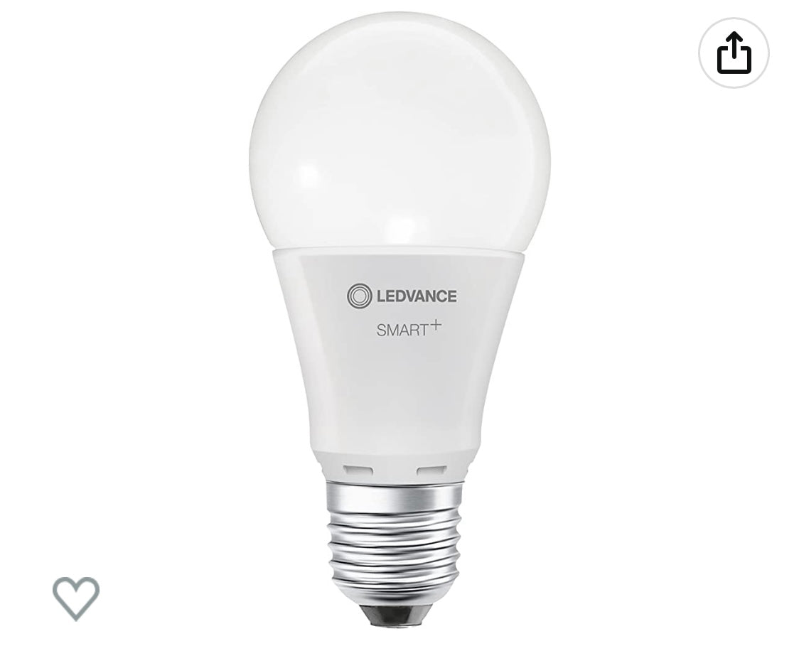 Ampoule connectée Wifi iOS/Androïd -5.000F