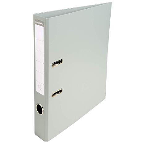 Classeur 2 anneaux à levier PVC A4 dos 50mm Gris -10% - GEO Gabon Shop Online