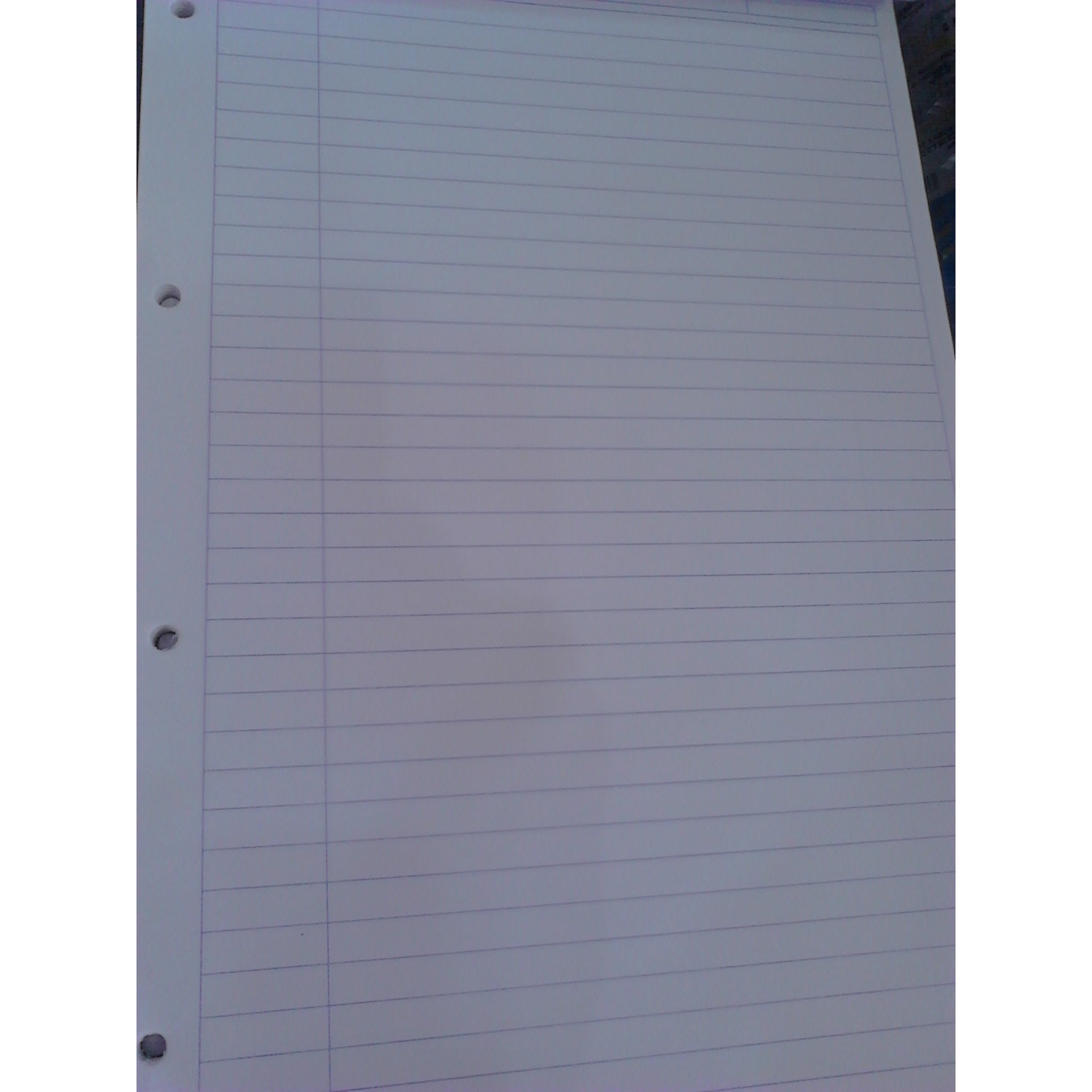 Bloc de Cours 21x31.5 160p perforées lignées -22% - GEO Gabon Shop Online