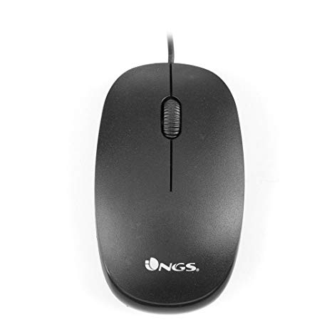 Souris Optique Filaire NGS Flame noire Pc -37% - GEO Gabon Shop Online