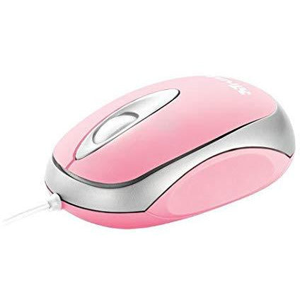 Souris Mini Optique Filaire Trust CENTA rose Pc/Mac Destockage !!! - GEO Gabon Shop Online