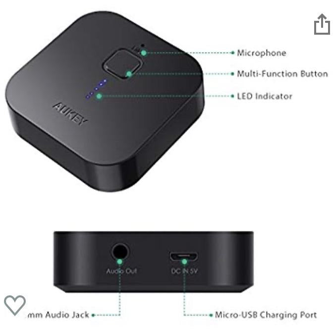 Récepteur/Transmetteur Bluetooth audio -30% - GEO Gabon Shop Online