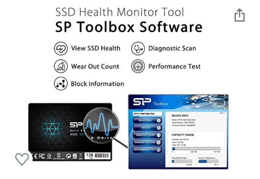 Hd 128 gb SSD Silicon Power -Promotion !!! - GEO Gabon Shop Online