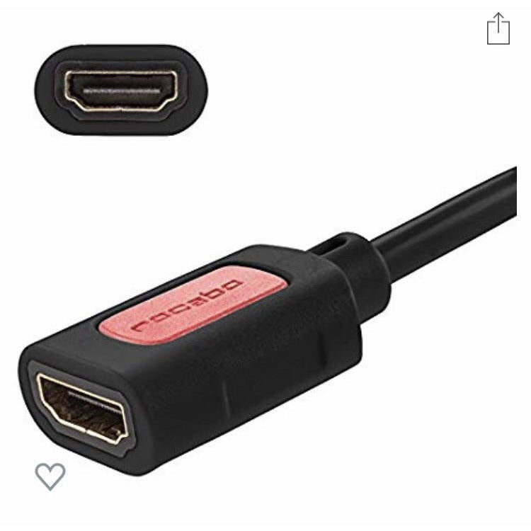 HDMI Rallonge M->F 1 m -20% - GEO Gabon Shop Online