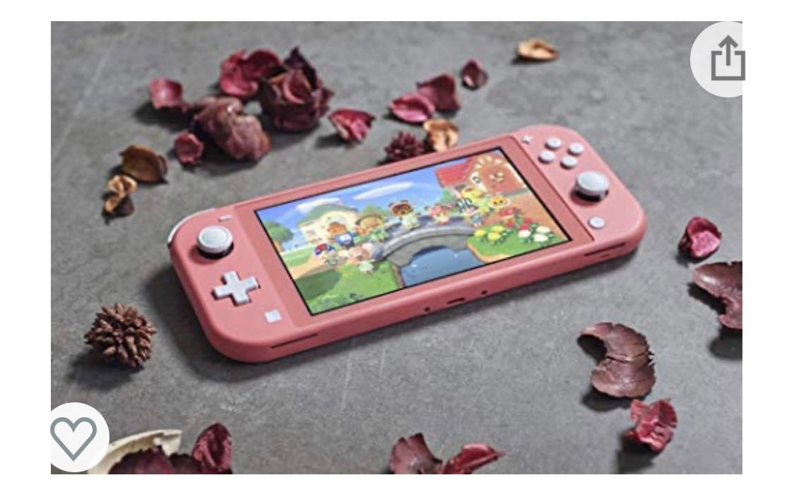 Nintendo Switch lite Corail -10% - GEO Gabon Shop Online