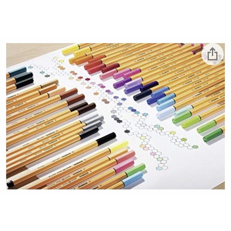 Feutre écriture Fineliner Point 88 0.4mm ass coul -20% - GEO Gabon Shop Online