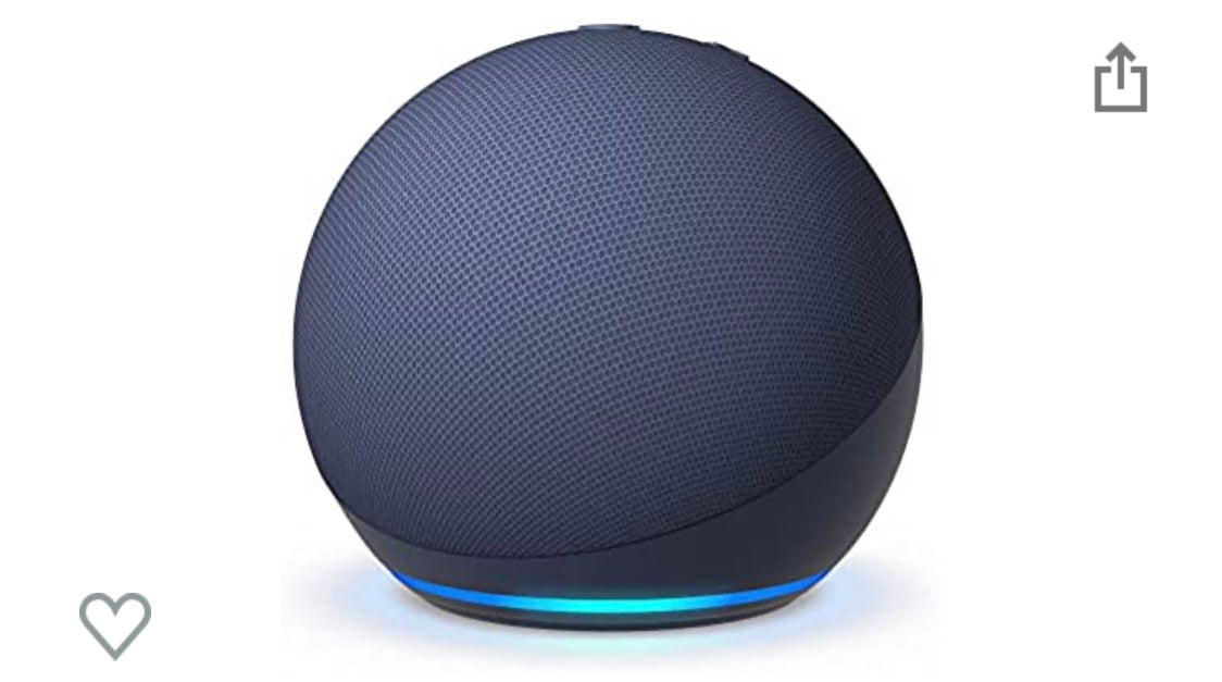 Echo Dot 5 Enceinte Connectée Bleu marine avec Alexa -15.000F