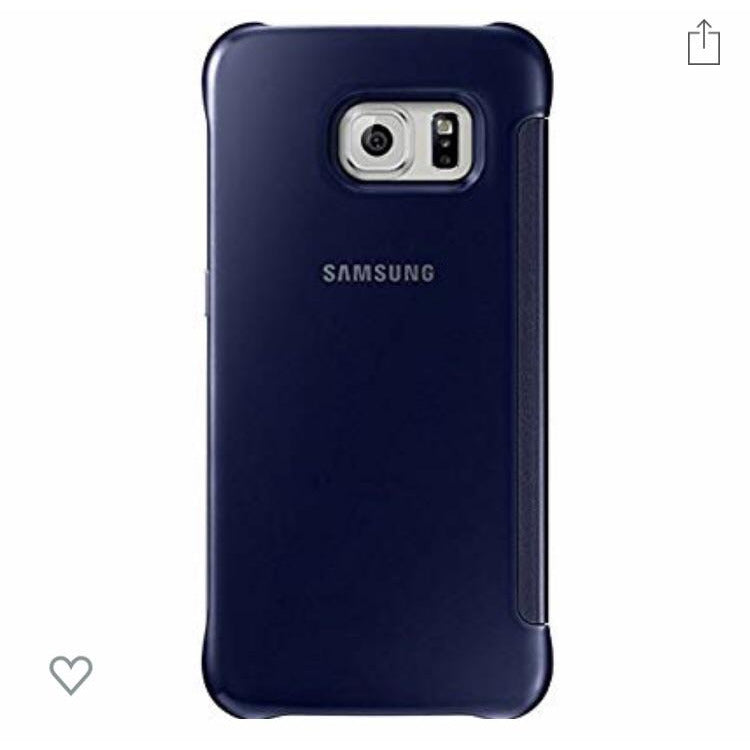 Coque Effet miroir Clear View Noir S6 Edge -Destockage !!! - GEO Gabon Shop Online