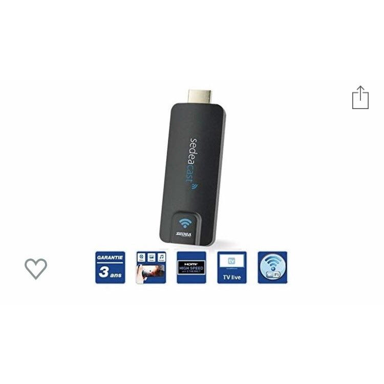 Clé HDMI Wifi SEDEACAST 2 -50% - GEO Gabon Shop Online