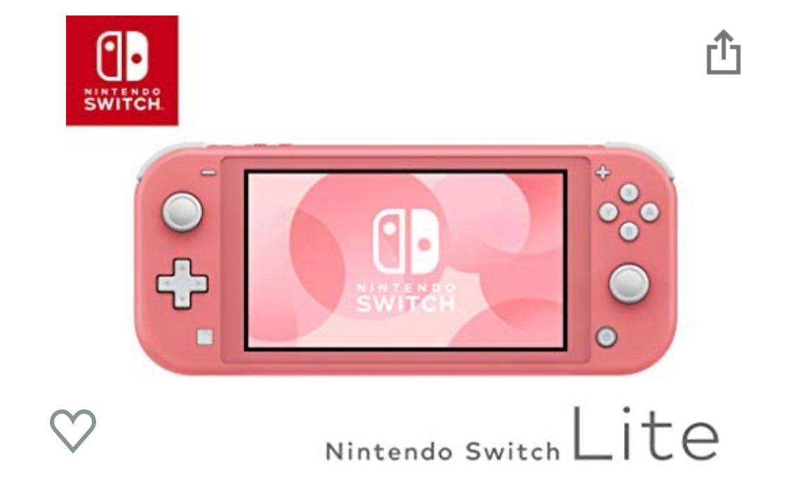 Nintendo Switch lite Corail -10% - GEO Gabon Shop Online