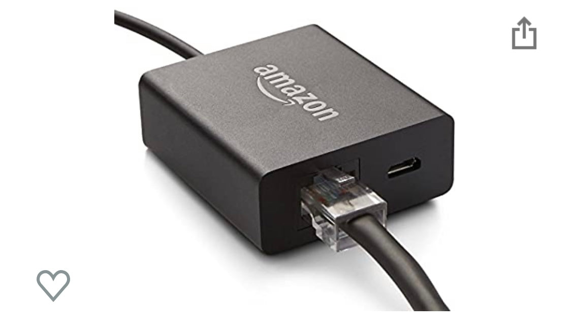 Adaptateur Ethernet Amazon pour Fire TV Stick/4K/Cube -31% - GEO Gabon Shop Online