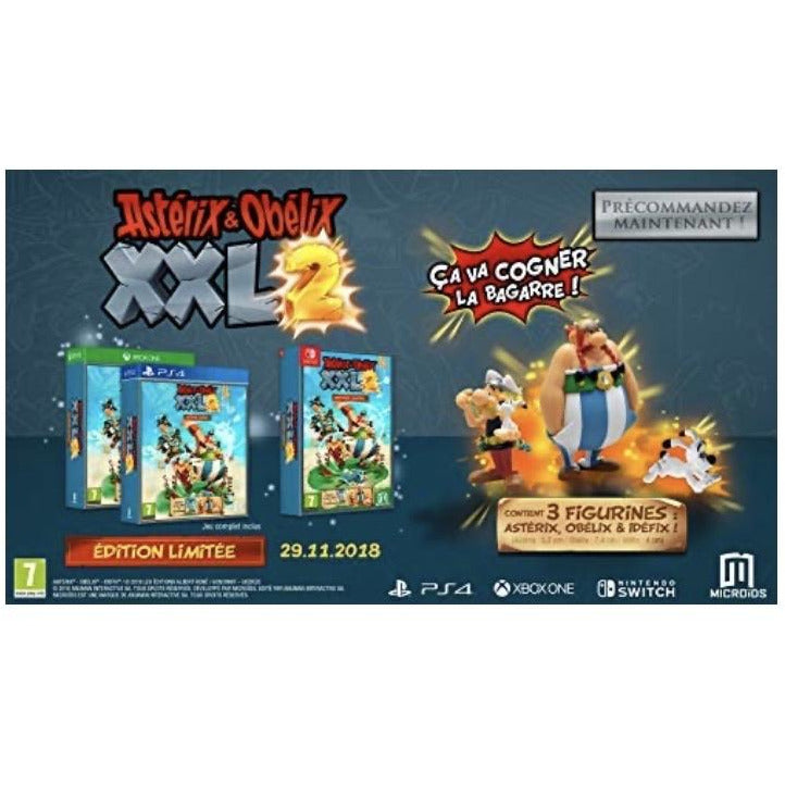 Switch Jeu ASTERIX & OBELIX XXL2 + 3 figurines -30% - GEO Gabon Shop Online
