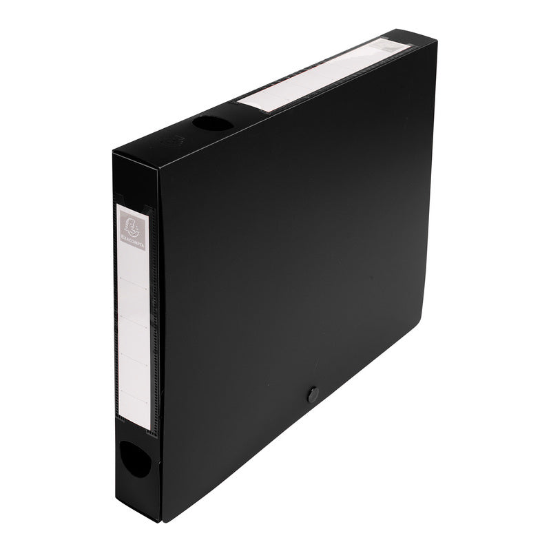 Boite de classement à pression PP dos 40mm A4 noir -20% - GEO Gabon Shop Online