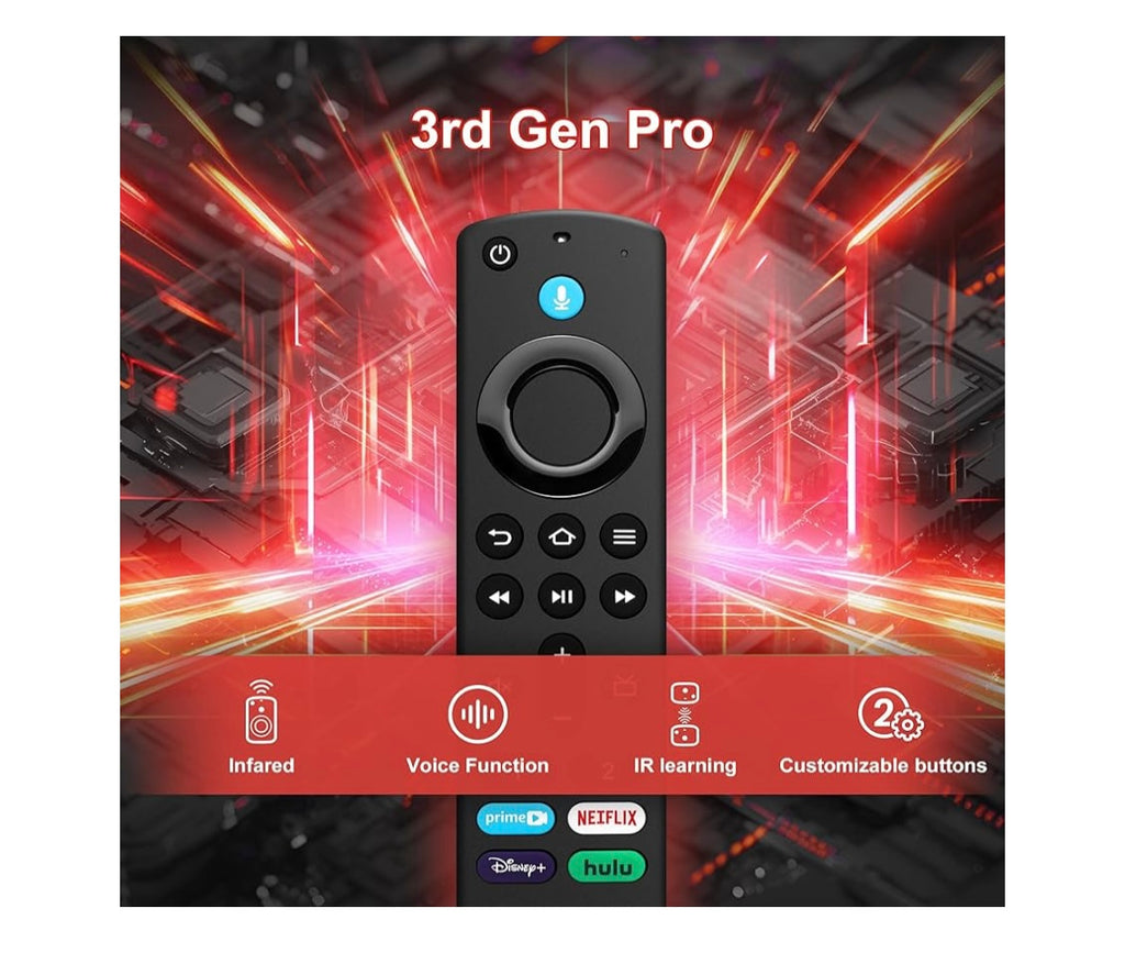 Télécommande Vocale pro pour Fire Tv Stick/Cube -5.000F