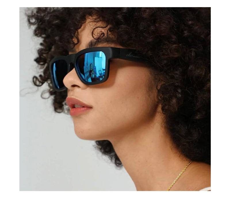 Lunettes Connectées noires OHO Sunshine -10.000F