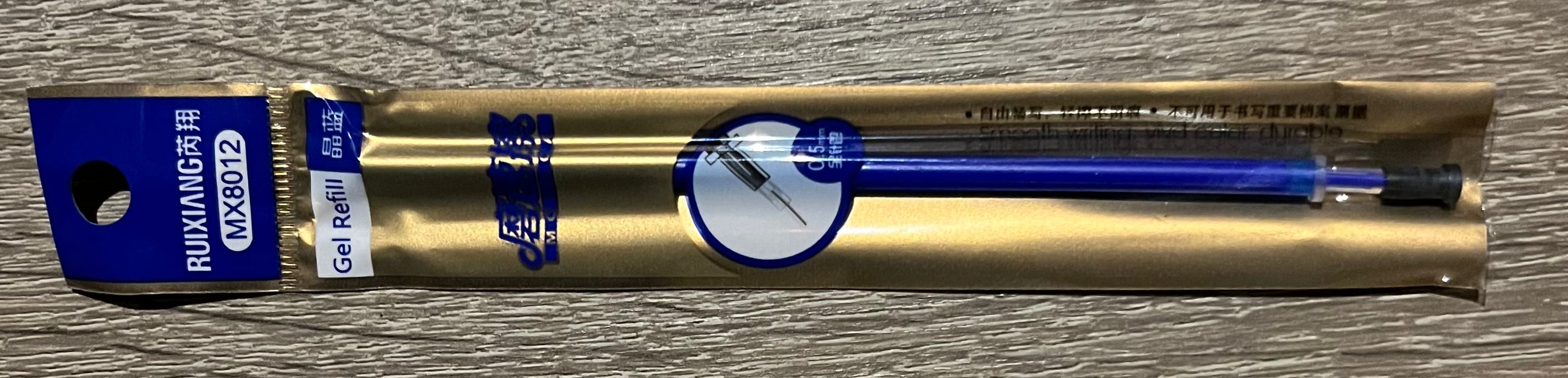 Recharges Gelisi MX8012 0.5 bleu ou noir -50%