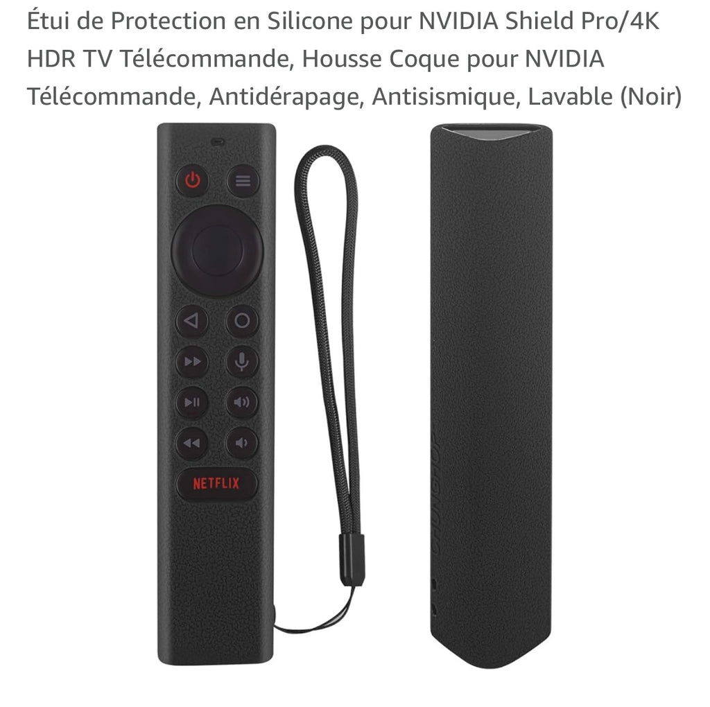 Promo Box Androïd TV Nvidia SHIELD TV Pro 4K + Câble HDMI + Étui protection telecde -20.000F