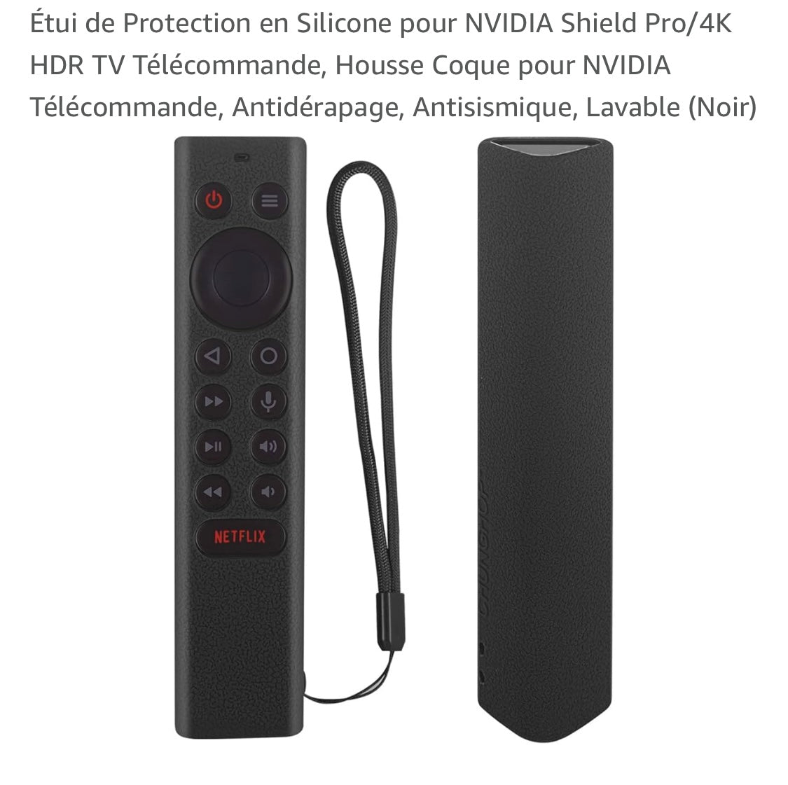 Promo Box Androïd TV Nvidia SHIELD TV Pro 4K + Câble HDMI + Étui protection telecde -20.000F