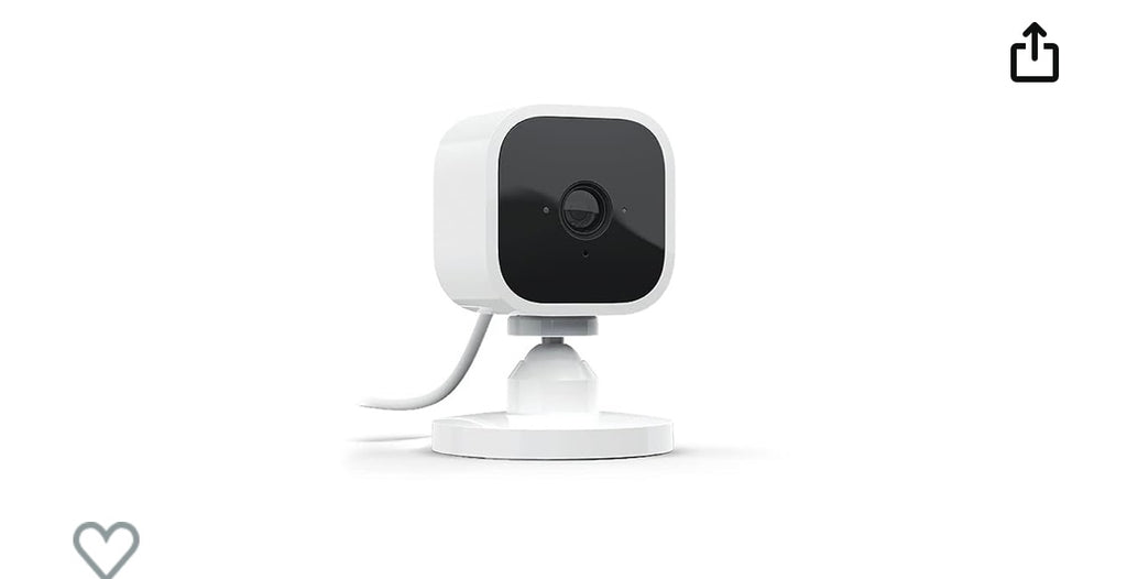 Blink mini Caméra Wifi de surveillance intérieure iOS/Androïd -15.000F