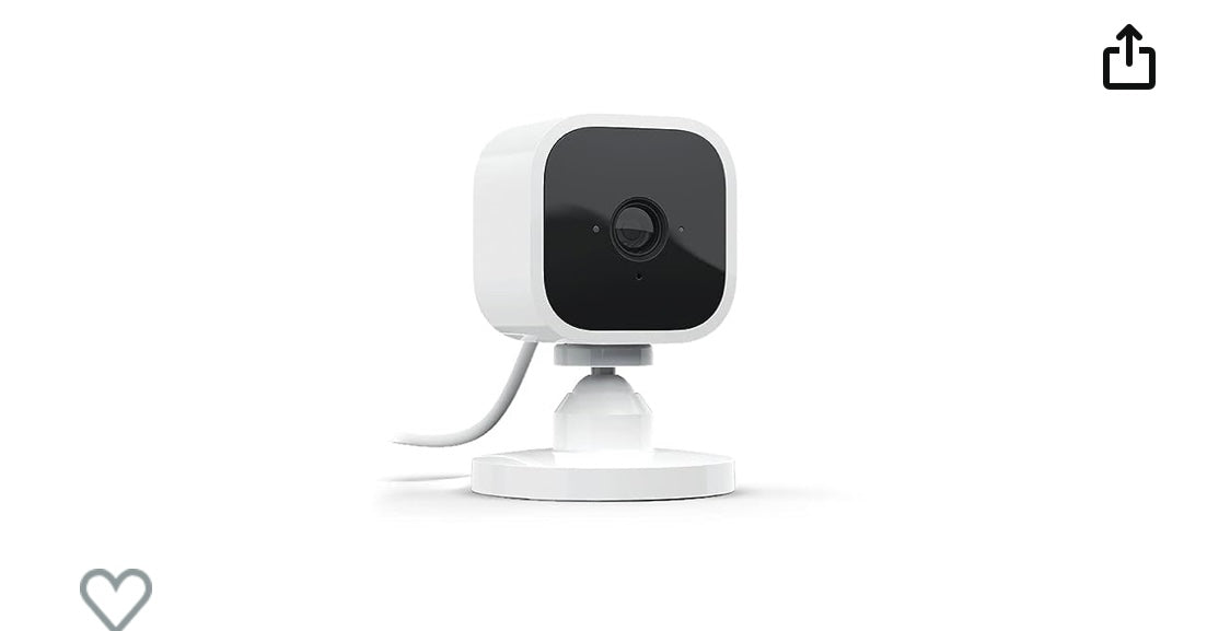 Blink mini Caméra Wifi de surveillance intérieure iOS/Androïd -15.000F