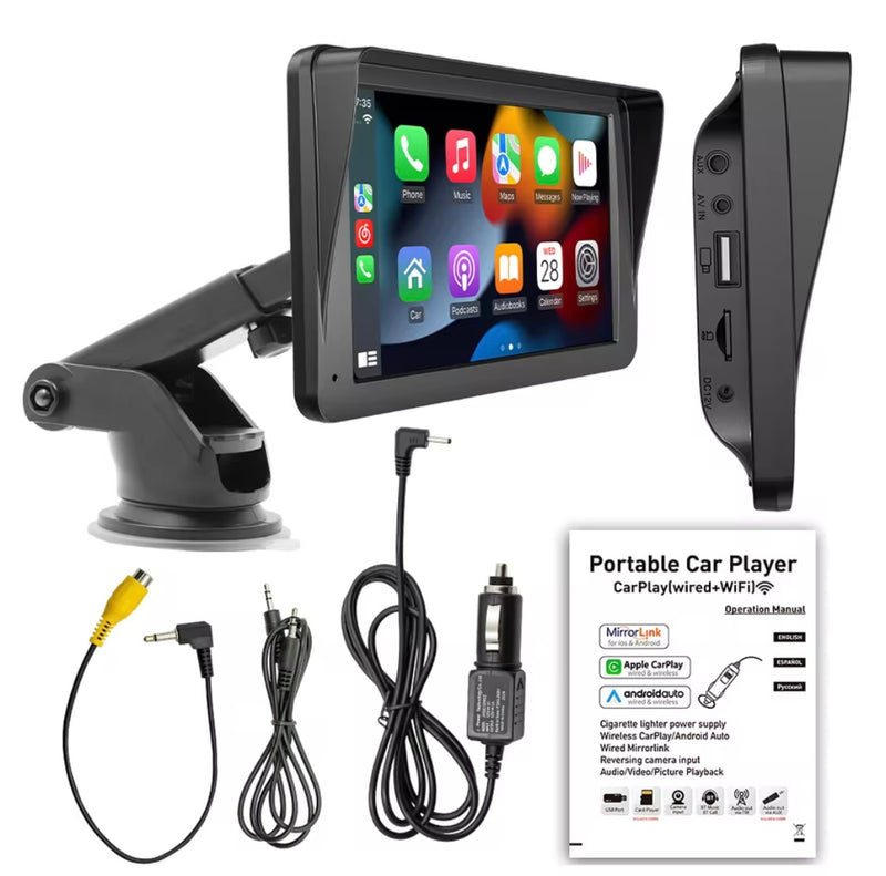 CarPlay et Android auto écran 7’ wireless