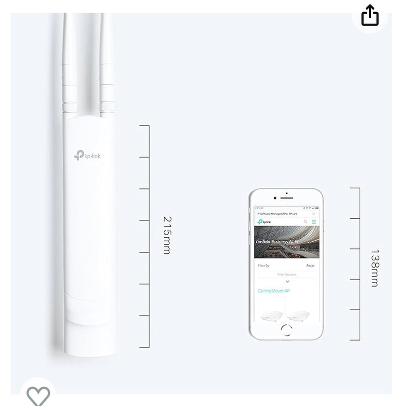 Wifi Outdoor Access Point -20.000F