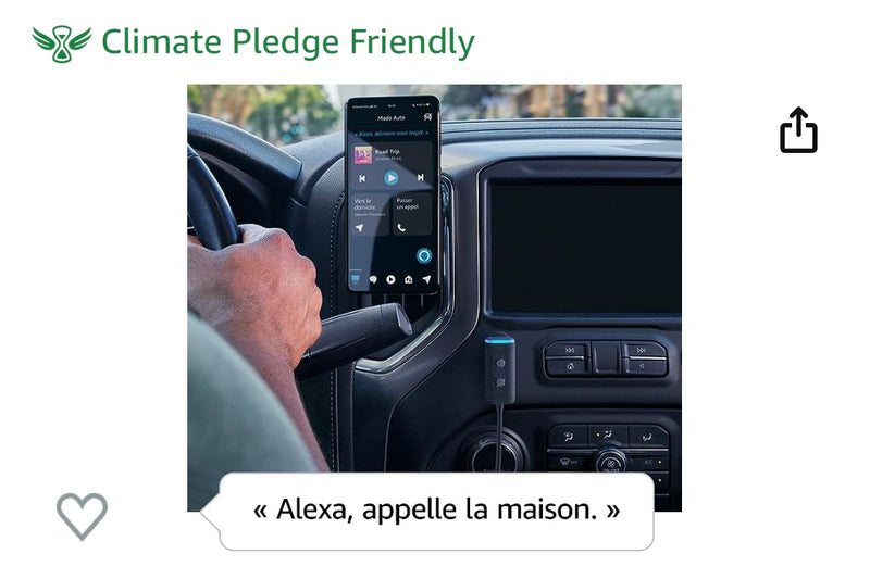 Echo auto 2 avec Alexa iOS/Androïd -19.900F