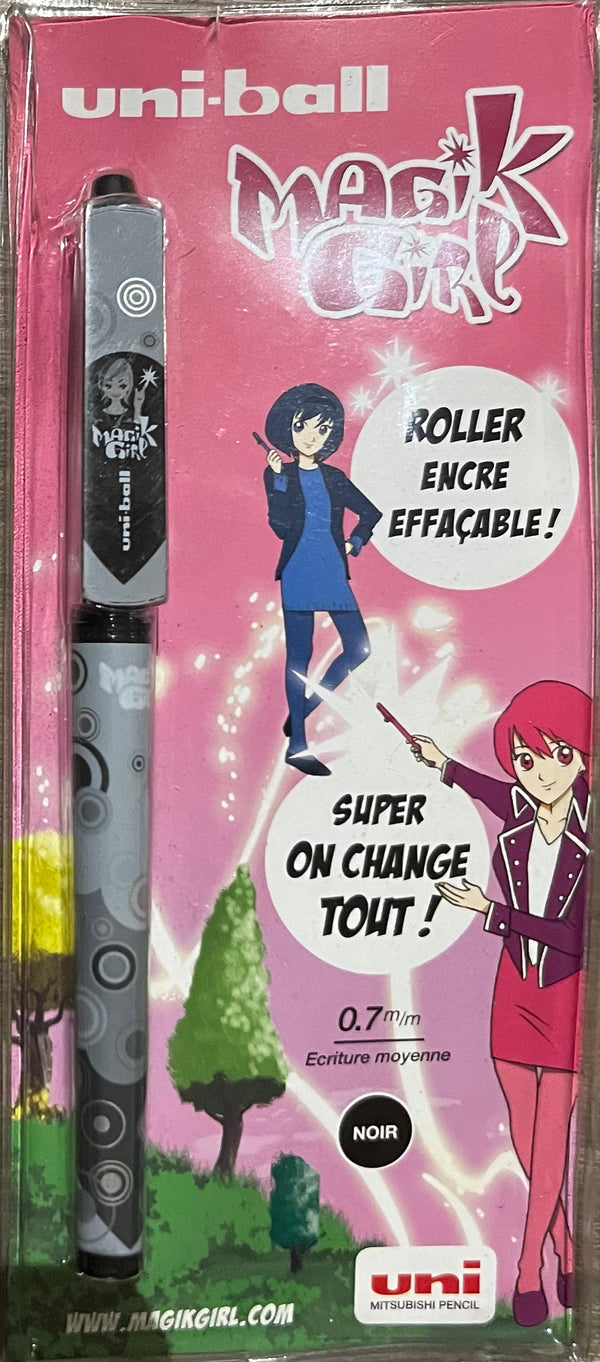 Uni-Ball roller effaçable 0.7 noir -20%