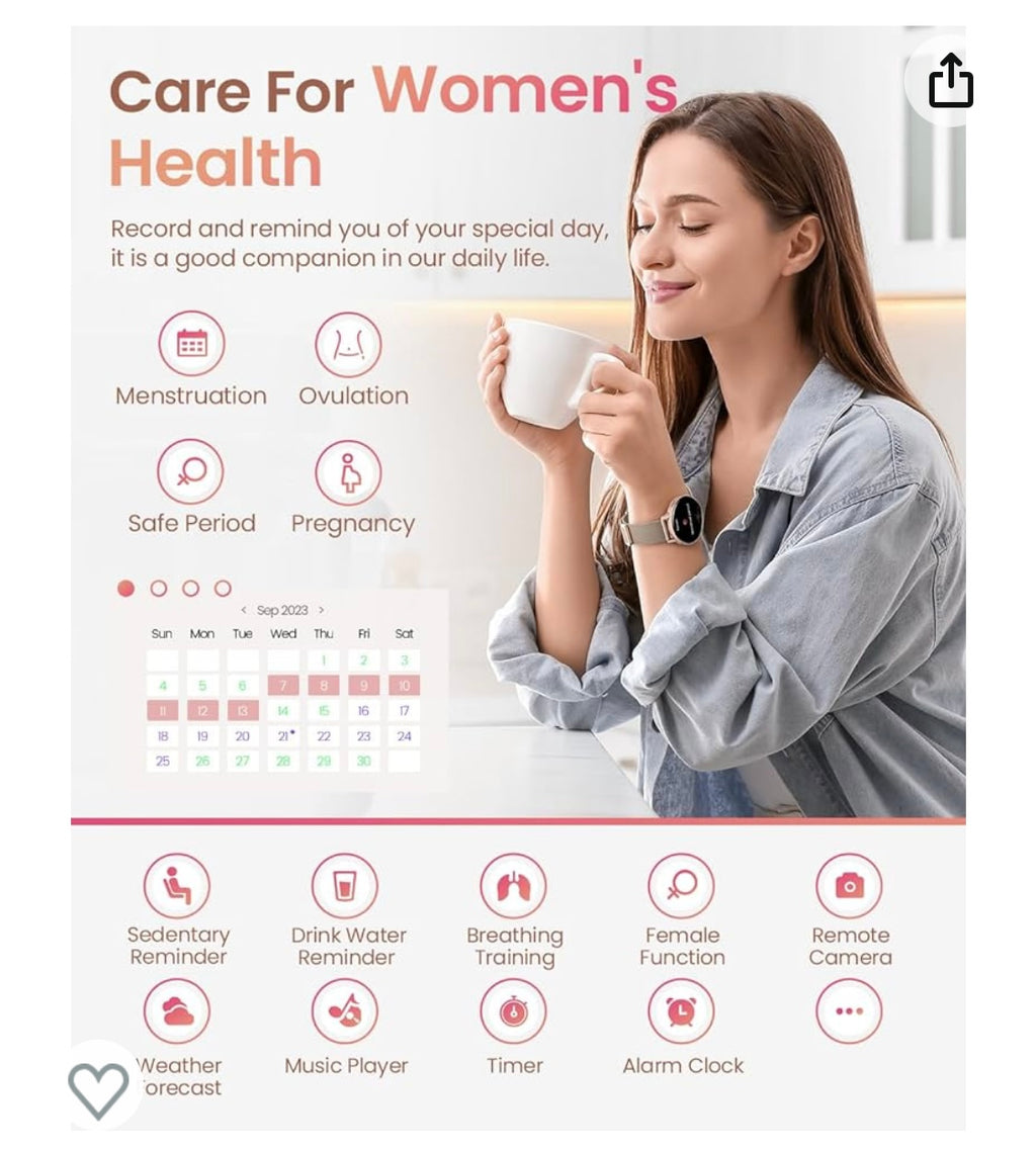 Montre Connectée Sport/Santé iOS/Androïd rose -20.000F