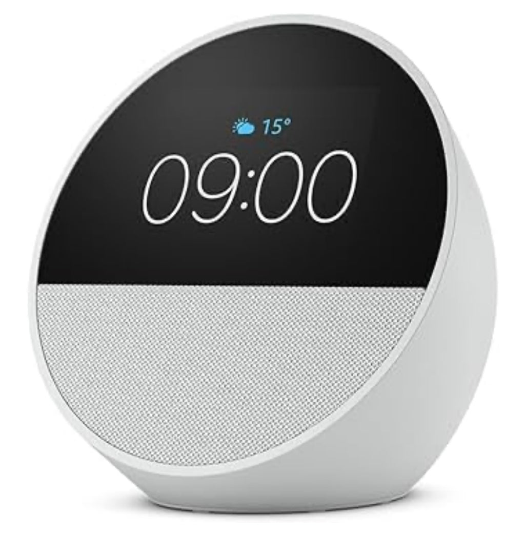 Echo Spot Réveil/Enceinte Connecté Blanc avec Alexa -20.000F