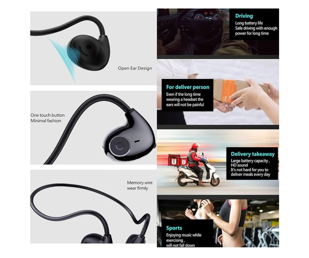 Ecouteurs à conduction osseuse - 5.000F