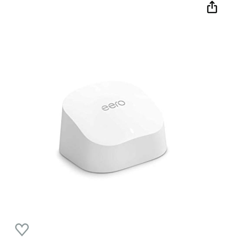 Wifi Répéteur Mesh eero 6 (étend réseau eero existant) -10.000F