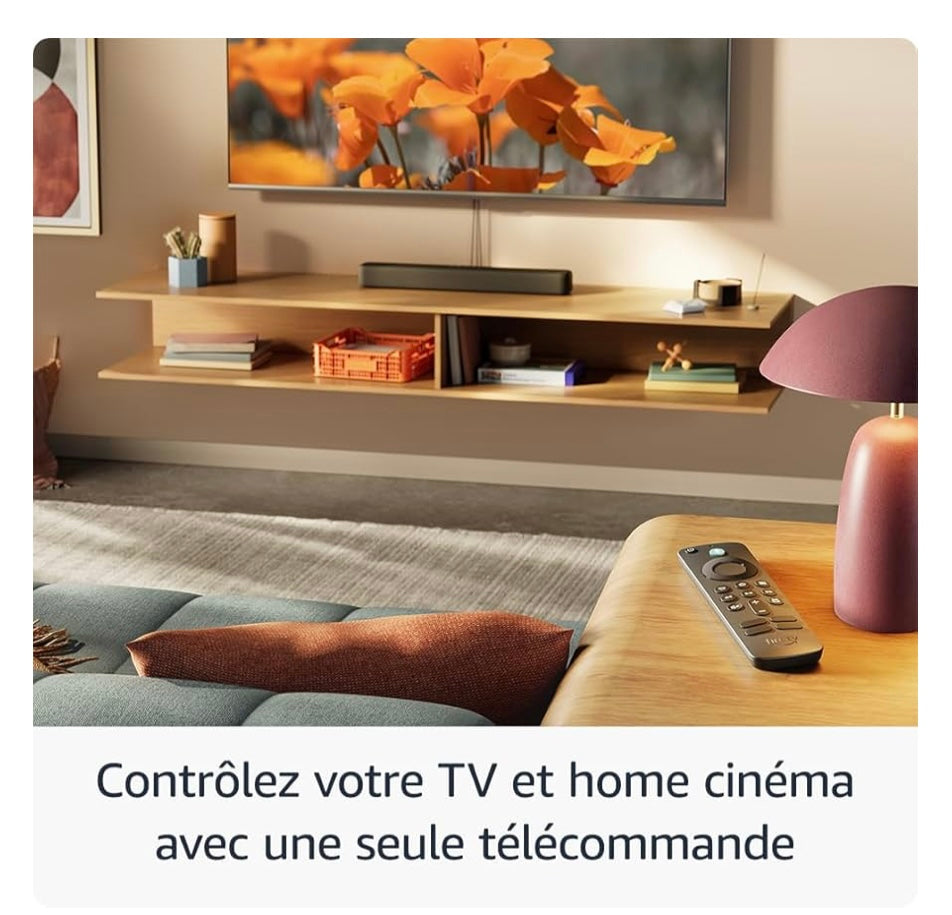 Nouveau Fire TV Stick HD/Wifi 5 avec télécommande vocale -9.900F