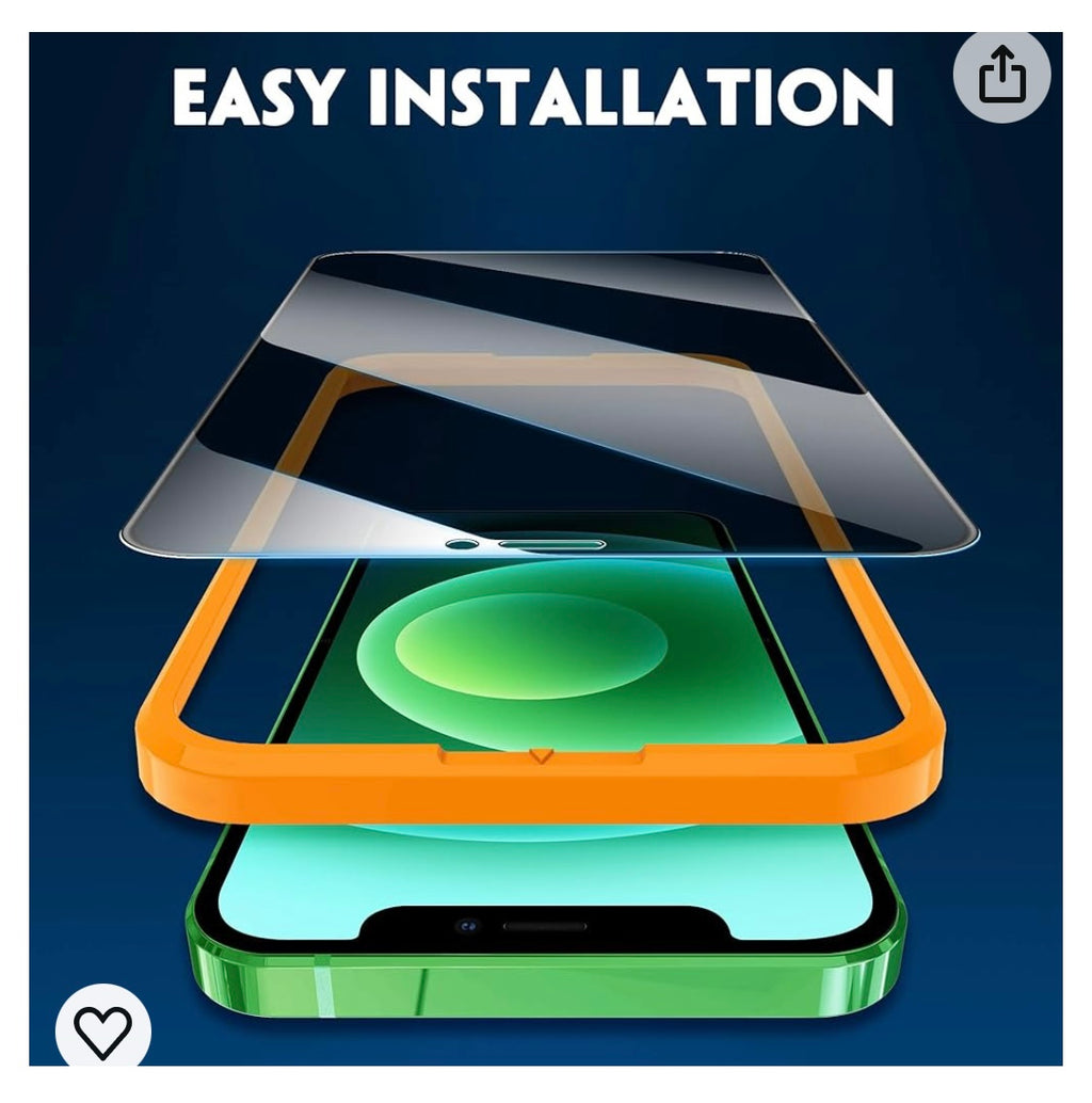 Protection verre trempé écran IPhone 12 Pro max (pack de 2) -Destockage !!!