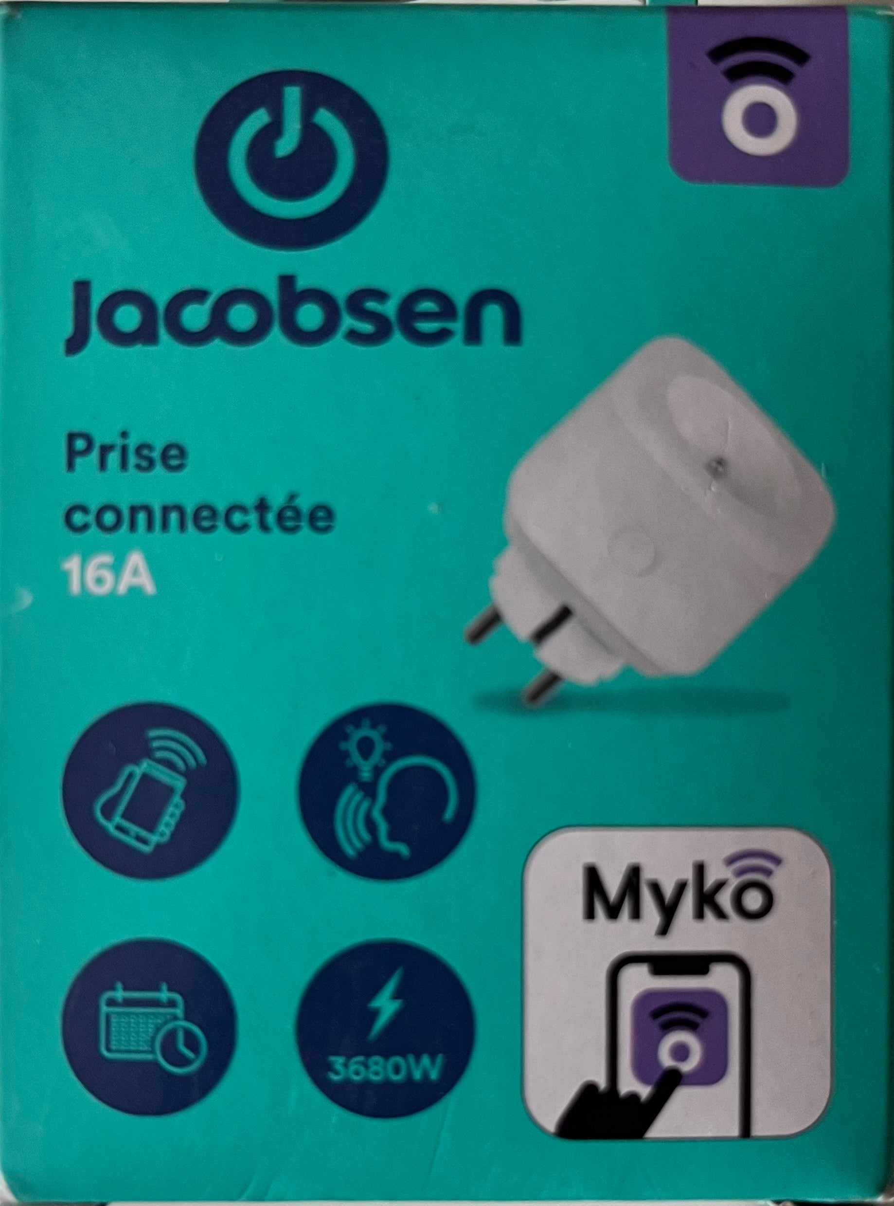 Prise connectée Jacobsen Wifi iOS/Androïd -5.000F