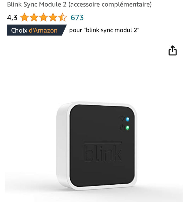 Promo Blink Sync module 2 -9.900F