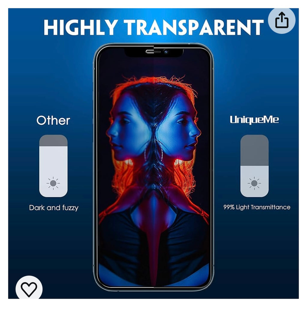 Protection verre trempé écran IPhone 12 Pro max (pack de 2) -Destockage !!!