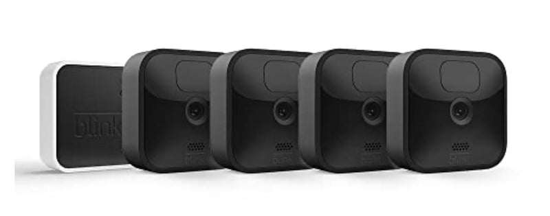 Blink Outdoor pack 4 Caméras autonomes Wifi + Sync module 2 (surveillance extérieure) iOS/Androïd -50.000F
